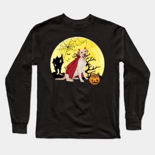 Happy Halloween Labrador Dogs Halloween Gift Long Sleeve T-Shirt